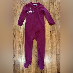 NWOT Pottery Barn Kids Harry Potter Lightning Bolt Nursery Pajama. 18-24 mos.